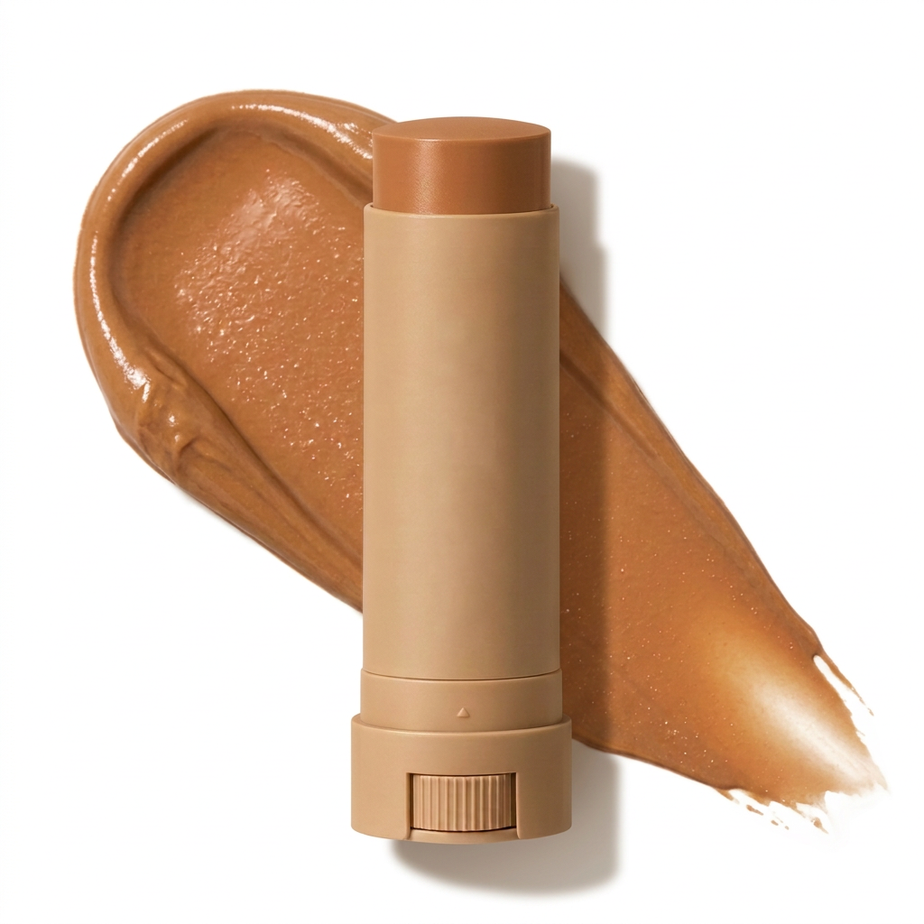 VOVERY Tinted Skin Balm – Hydrating Face Moisturizer & Foundation Stick, Dewy Finish