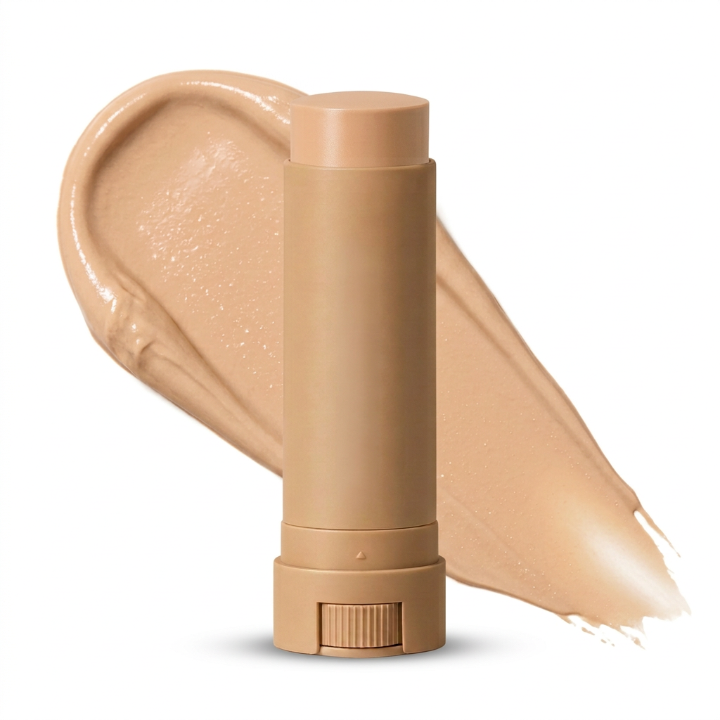 VOVERY Tinted Skin Balm – Hydrating Face Moisturizer & Foundation Stick, Dewy Finish