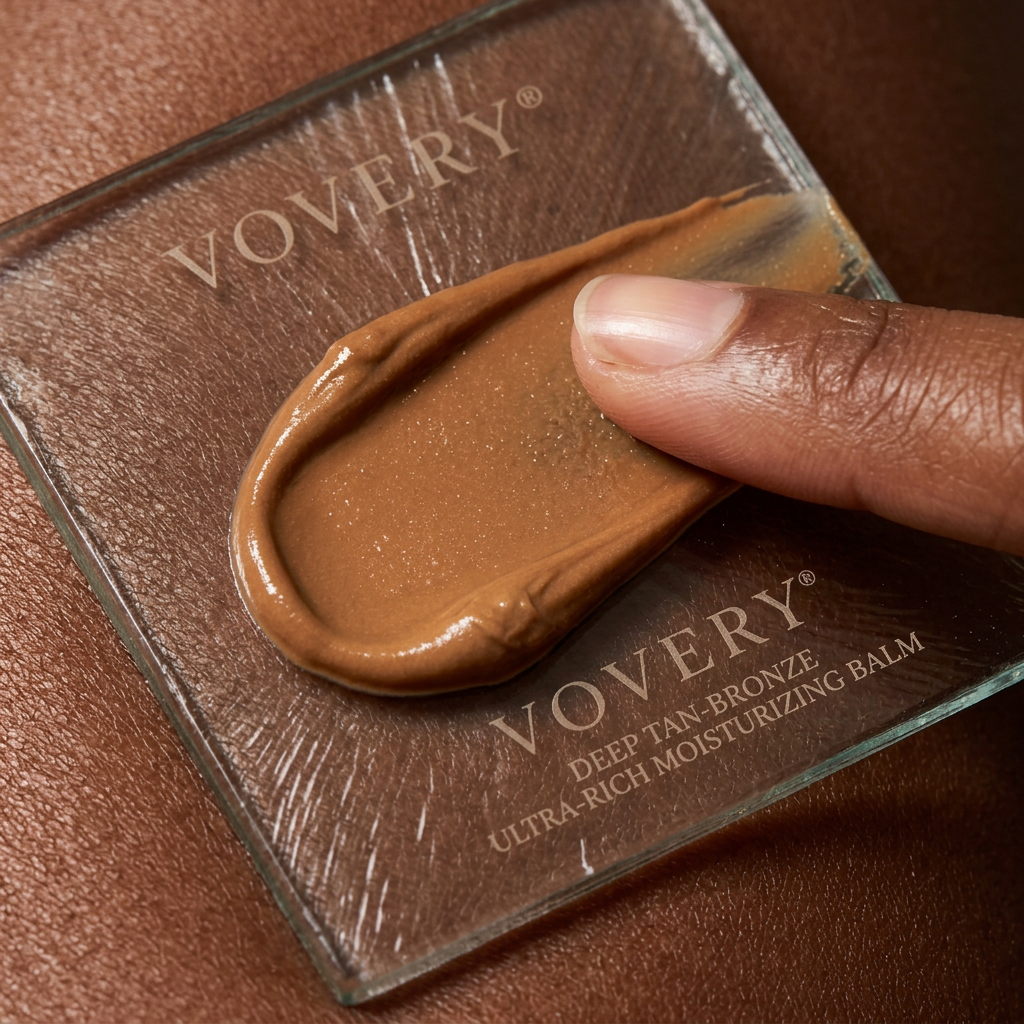 VOVERY Tinted Skin Balm – Hydrating Face Moisturizer & Foundation Stick, Dewy Finish